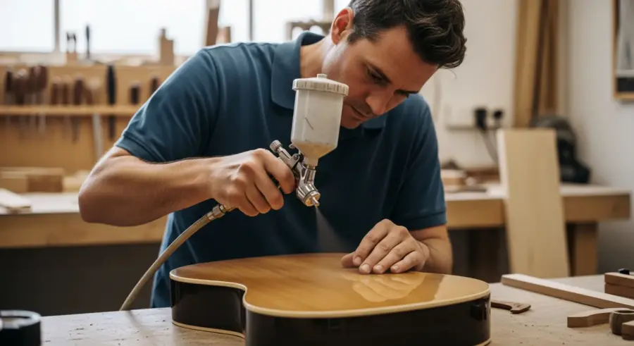Viscosity in Guitar Finishing: Achieving the Right Flow and Leveling