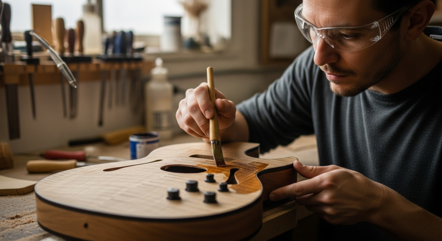 Staining Guitar Wood: A Guide to Achieving the Perfect Color