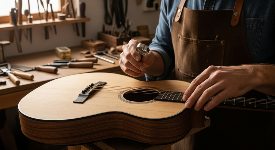 Lacewood: Using This Unique Wood for Eye-Catching Guitar Tops