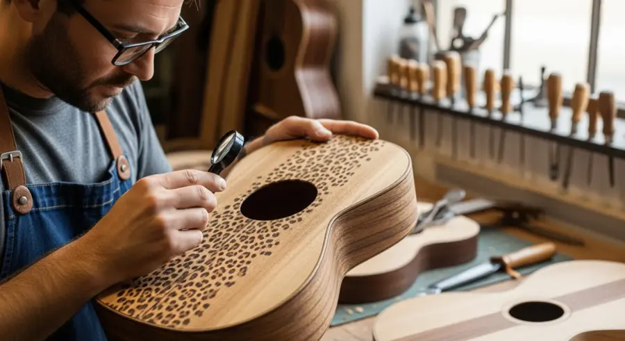 Leopardwood: A Guide to Using This Spotted Wood in Acoustic Guitars