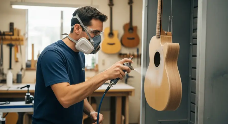 Spraying Guitar Finishes: Achieving a Professional-Quality Application