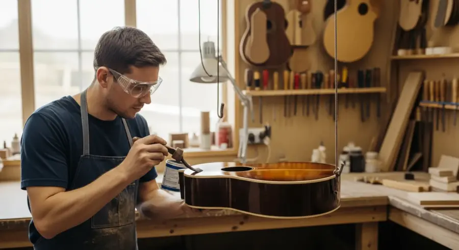 Tinted Lacquer for Guitars: Achieving Custom Colors and Finishes