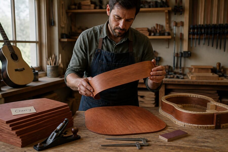 Cherry Tonewood: A Guide to Using Cherry for Guitar Building